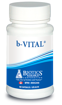 BIOTICS RESEARCH  B-VITAL 60 CAPSULES