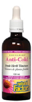 Natural Factors anti-cold fresh herb tincture 100 ml