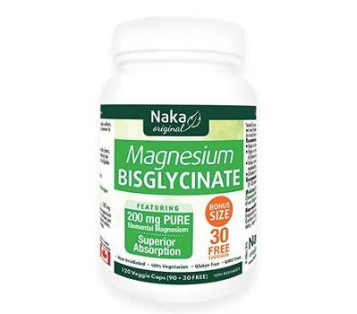 Naka Herbs Magnesium Bisglycinate 120 caps