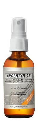 ARGENTYN 23 BIO-ACTIVE SILVER HYDROSOL SPRAY 2OZ 59 ML
