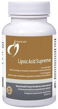 Design for Health Lipoic Acid Supreme 60 Veg caps