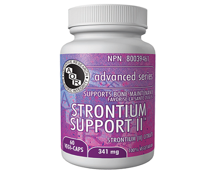 AOR Strontium Support II 341 mg 120 veg caps