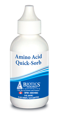 BIOTICS RESEARCH AMINO ACID QUICK-SORB 2 FL OZ