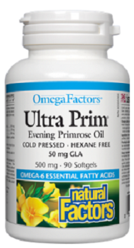Omega Factors Ultra Prim Evening Primrose Oil 1000 mg 90 softgels