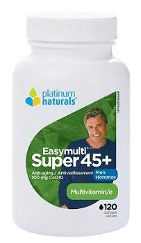 PLATINUM NATURALS SUPER EASYMULTI 45+ MEN 120 softgels